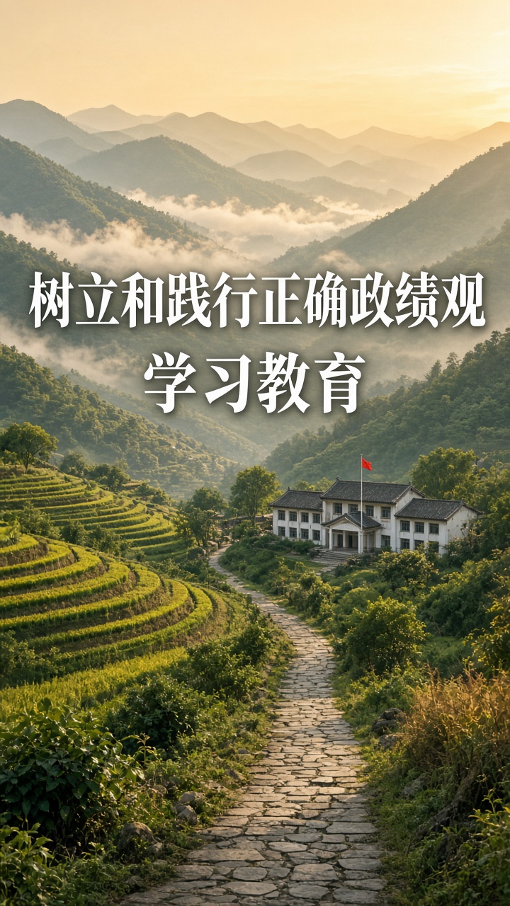 树立和践行正确政绩观学习教育